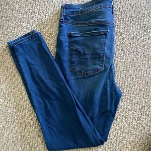 American Eagle Next Level Stretch High Rise Jeggings Size 14